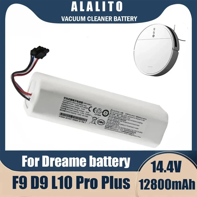 

Original 14.4V Robotic Vacuum Cleaner Replacement Battery For Dreame F9 D9 L10 Pro Plus RLS3 RLS5 RLS5L RLS5D Accessories Parts