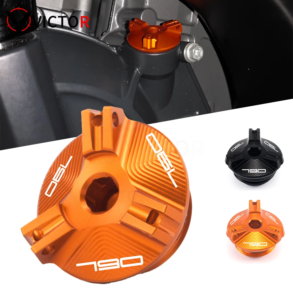 Tappo Tappo Di Riempimento Olio Motore In Alluminio T6 Per Moto Per Ktm 790 Duke 790 Duke L 790 Adventure / R 790Adv 790 Adv R 2018 2019 2020