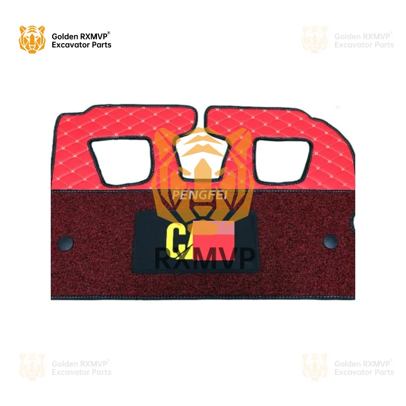 For Caterpillar Cat 305.5 306 307e/d/e2 307.5 Cab Floor Adhesive Double-layer Foot Mat Excavator