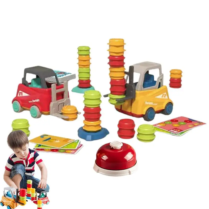 

Детский вилочный погрузчик, транспортирующие игрушки для сортировки, обучающие игрушки для малышей, развивающие игрушки для детей 3