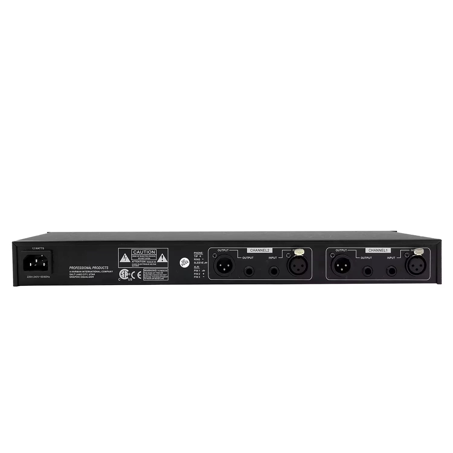 EQ215 Professional Sound Equalizer US Plug Precision Tuning Ideal for Studios and Live Performances Audio Equalizer