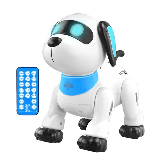 LENENG Remote Control Dog RC Robotic Stunt Puppy Voice Control Electronic Pets Dancing Robot Programmable Pet Kids Toys 1