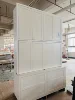 Kitchen Furniture Customized White Shaker Style Solid Wood Kitchen Cabinet 1