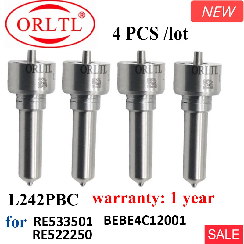 

Форсунка для топливных форсунок RE533501, BEBE4C12001, RE522250, L242PBC, L 242 PBC, L242pbc, Форсунка для топливных форсунок высокого качества