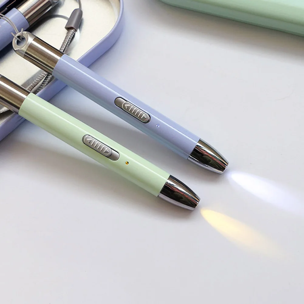 USB Rechargeable Lighting 5D Diamond Painting Point Drill Pen Set Tools DIY Luminous Embroidery Diamond Drawing Drill Pen