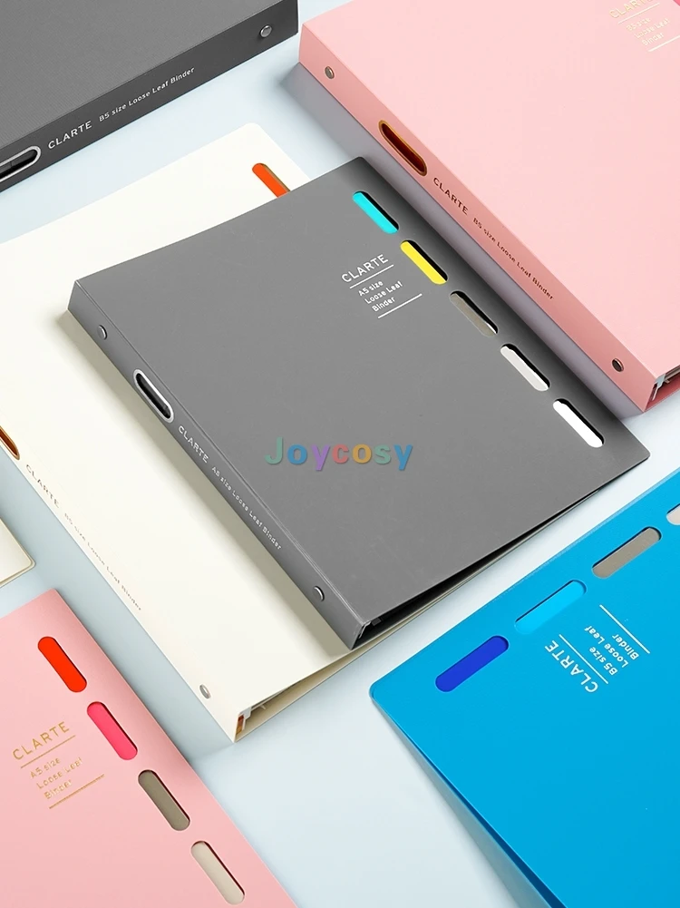 MarumanLooseLeafBinderCLARTEA5B55ColorsLaminatedTabIndexand