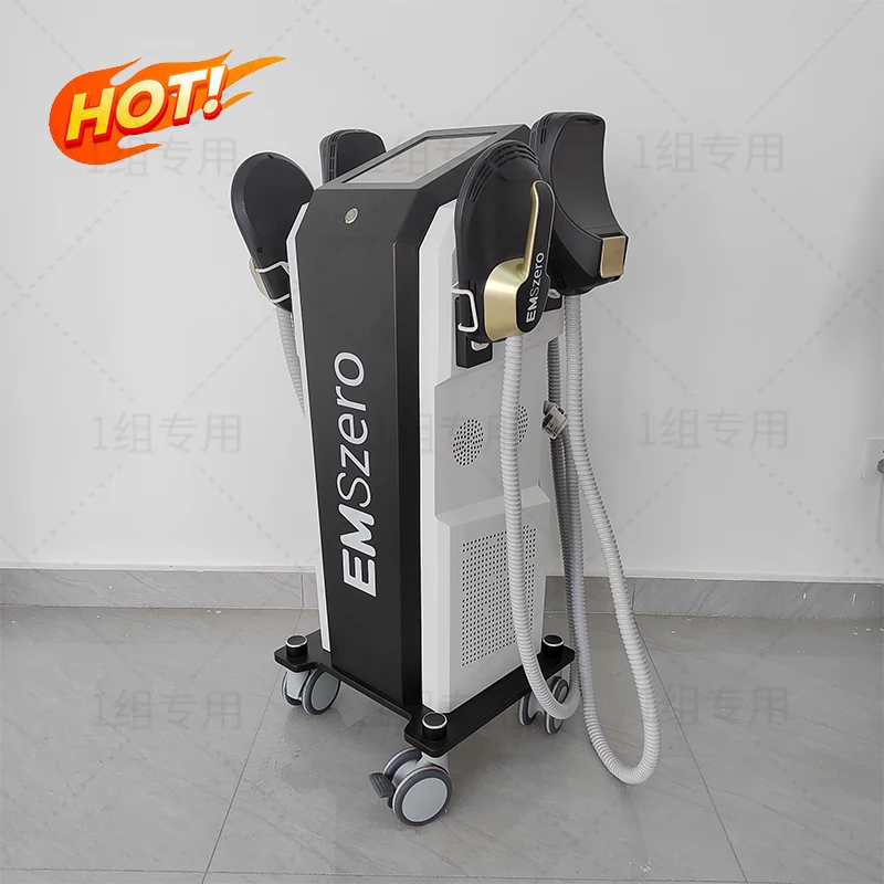 EMSzero 14 Tesla 6000W EMS Electromagnetic Muscle Buiding ABS Training Fat Removal Body Slimming Machine Butt Lifting Sculptor