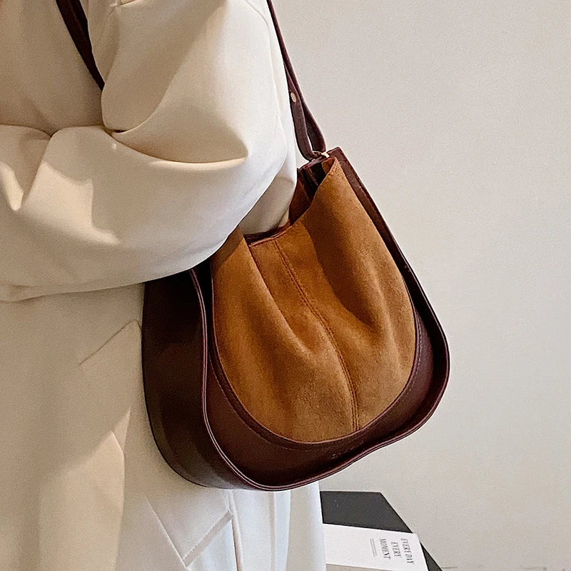 

Niche Design Bag 2023 Autumn/winter New Women's Bag Shoulder Bag Bucket Bag