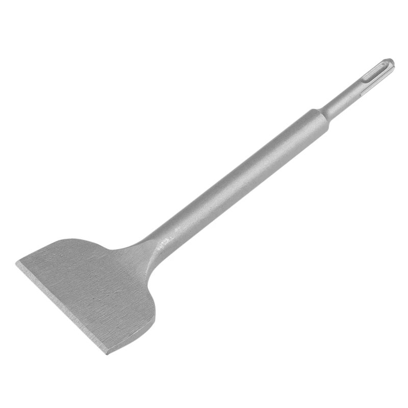 Electric Hammer Chisel Round Shank Two Pits Two Grooves Curved Chisel