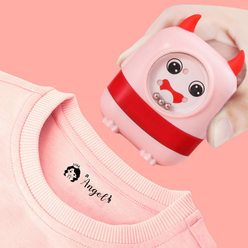 Tampon Personnalisé Pour Vêtements Et Les Livres Pour Enfants, Papier Tampon Tex