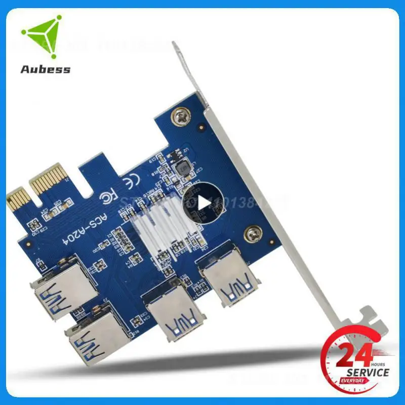 

Плата расширения Pci-e к USB 3,0, универсальное соединение нескольких устройств, сильная совместимость, 4 порта, быстрая передача данных, стабильная