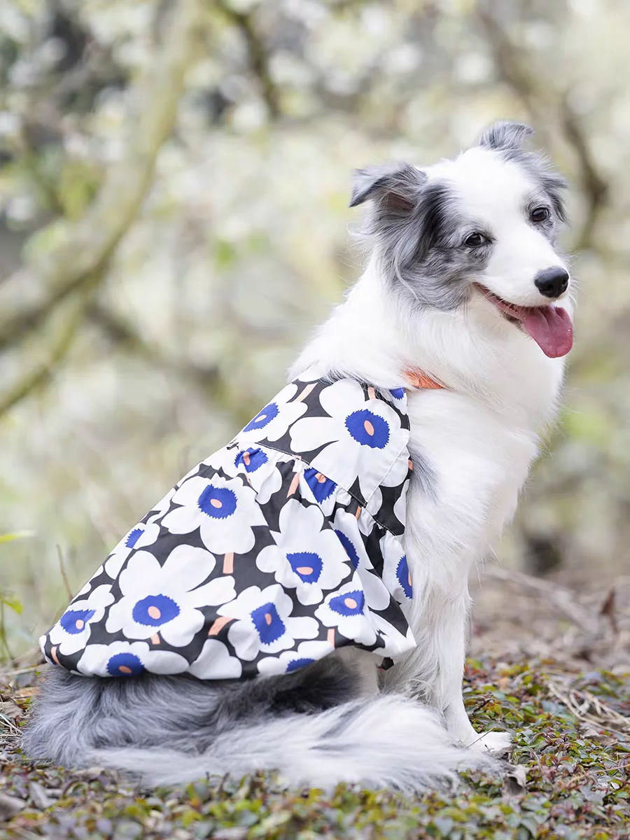 Soft Pet Dog Floral Dress - PeticaDeals