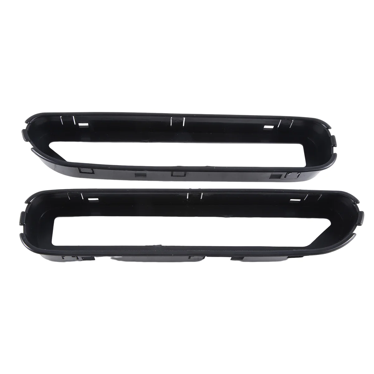 1Pair Car Fender Side Panel Grilles Vents for BMW 5 Series E60 M5 Left & Righ 51137896849 51137896850 Bright Black