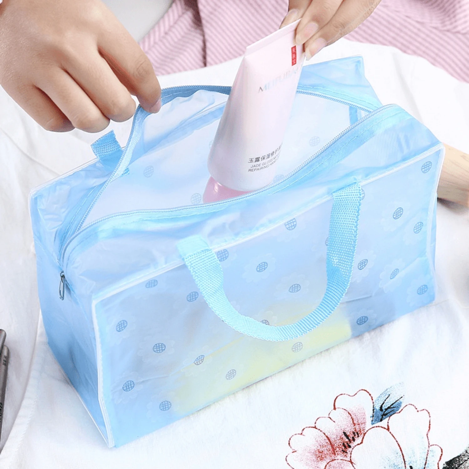 Waterproof Cosmetic & Toiletry Bag - Spacious, Safe, and Durable Travel Organizer Pouch, Formaldehyde-Free 5