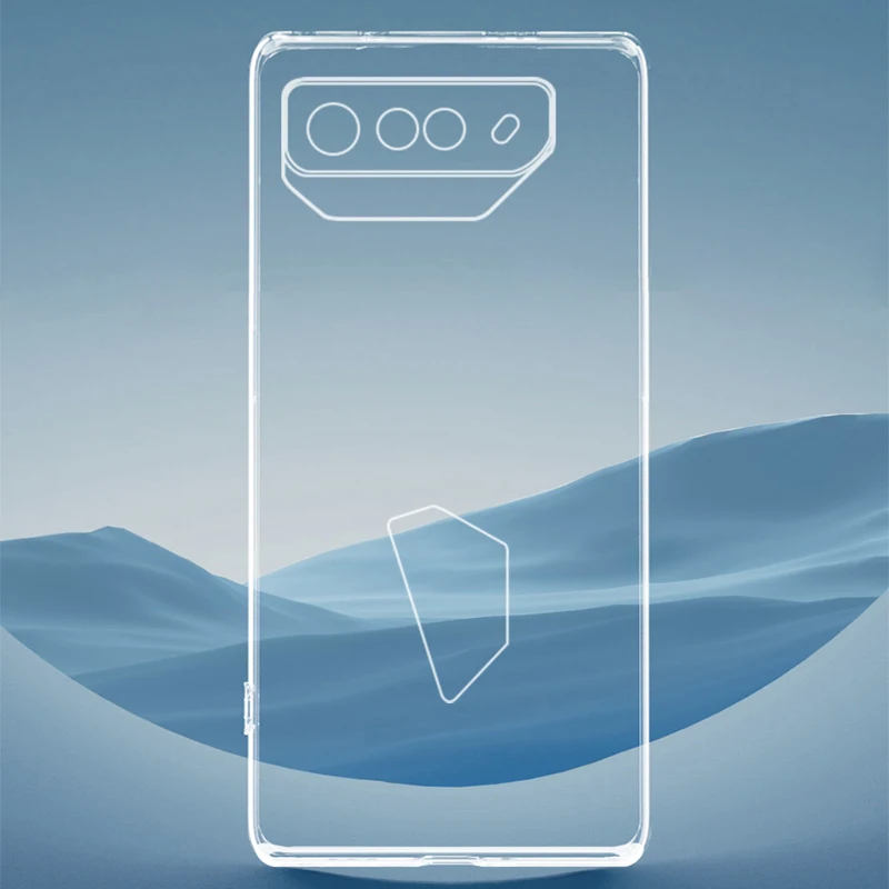 Ultra Thin Soft TPU Clear Lens Protection Shockproof Phone Case