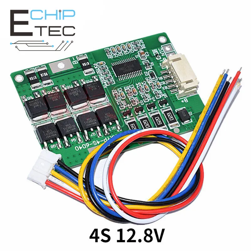 4S12.8V32650 LithiumIron Phosphate Battery Protection Board with Balance Overchargeand Overdischarge18ALifepo4Battery Module
