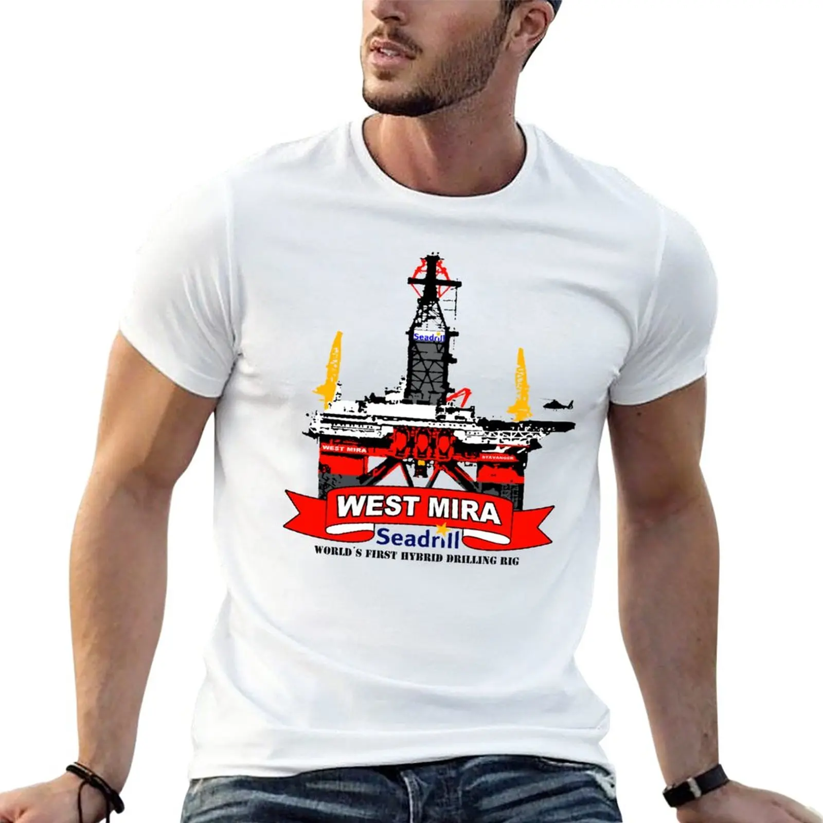 

Oil Rig West Mira; T-Shirt graphic t shirts sports fan t-shirts black t shirt new edition t shirt heavy weight t shirts for men