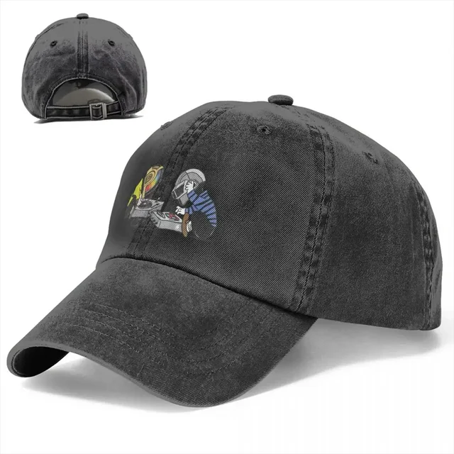 Daft Punk Electronic Music Band Multicolor Hat Peaked Men Women