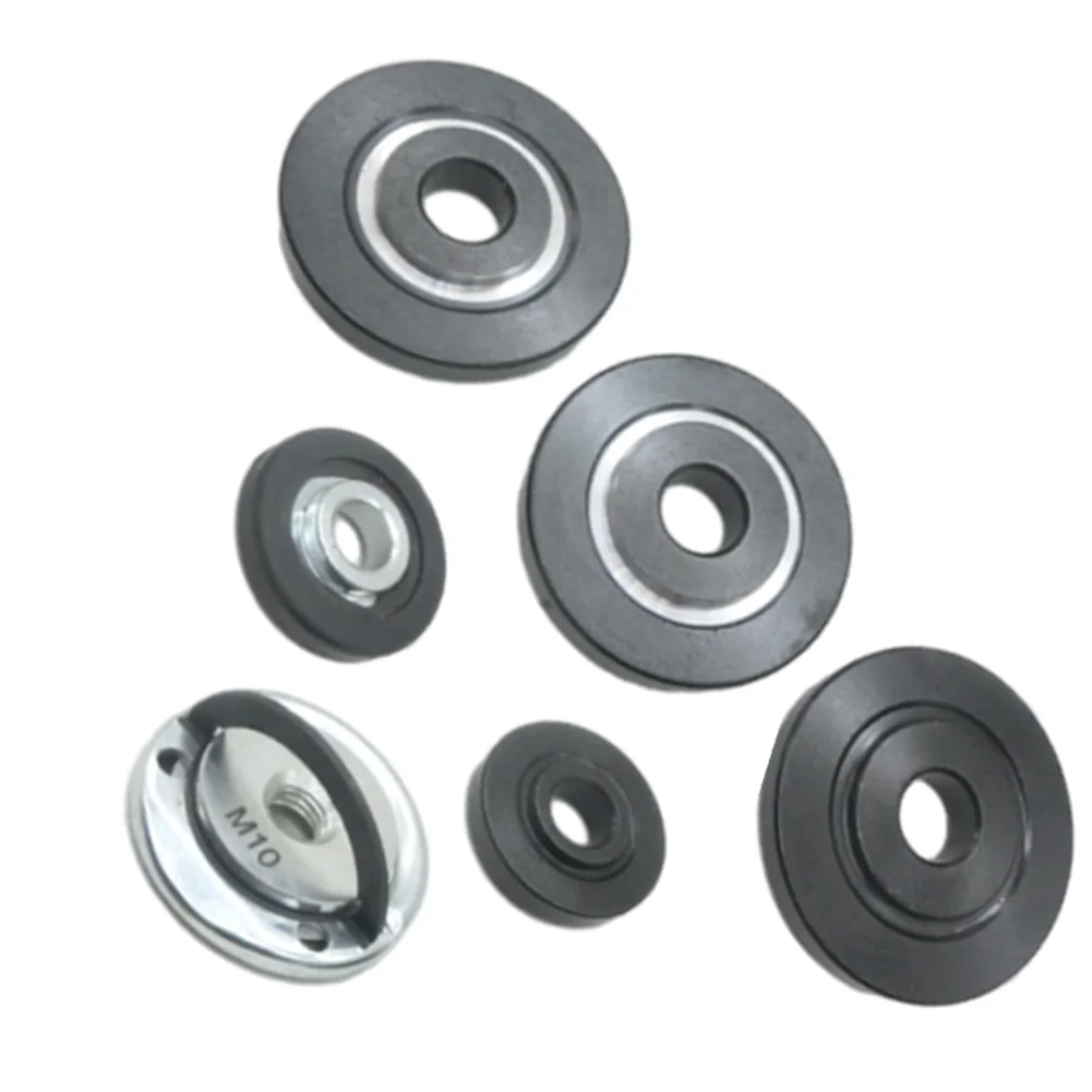 M10 Quick Release Self-Locking  Angle Grinder Inner Outer Flange Nut Accessory Thread Tools For 20mm And 22mm Bore Cutting Discs quick release flange nut m14 thread angle grinder release locking nut pressing plate for angle grinder clamping flange accessory