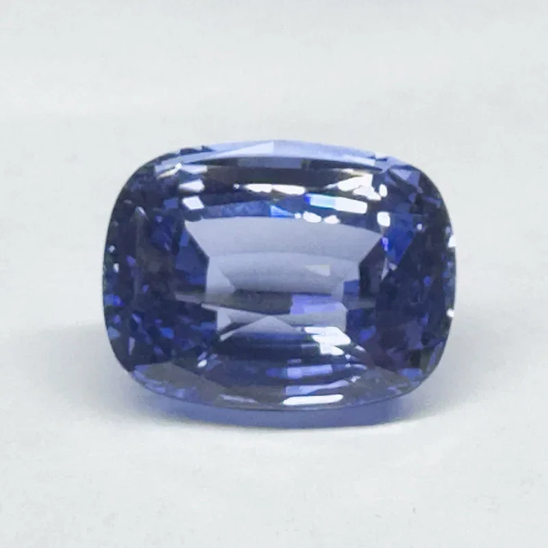 Lab Grown Sapphire Cushion Cut 12x16mm 15.95ct Gemstones For DIY Jewelry Making Rings With AGL Certificate