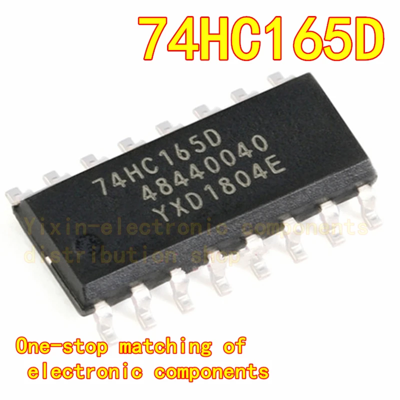 

Original 74HC165D, 653soic-168-bit parallel or serial shift register 10pcs