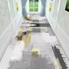 Modern Fashion Household Long Corridor Carpet Runner Home Decoration Hotel Hallway Rug Washable Villa Stairway Mats Customizable 1