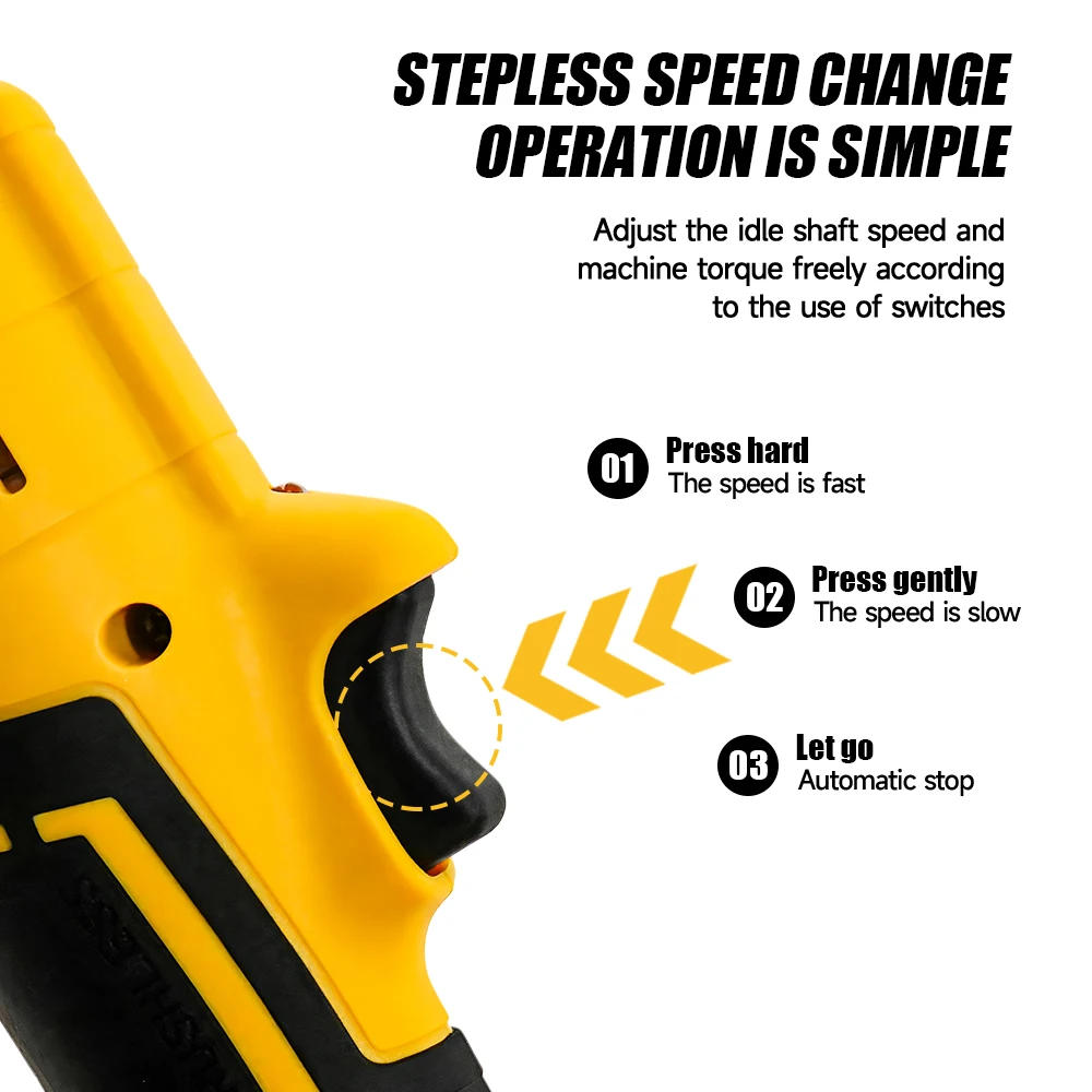 DCF522 Right Angle Ratchet Wrench 1/2-inch Brushless Cordless - Image 6