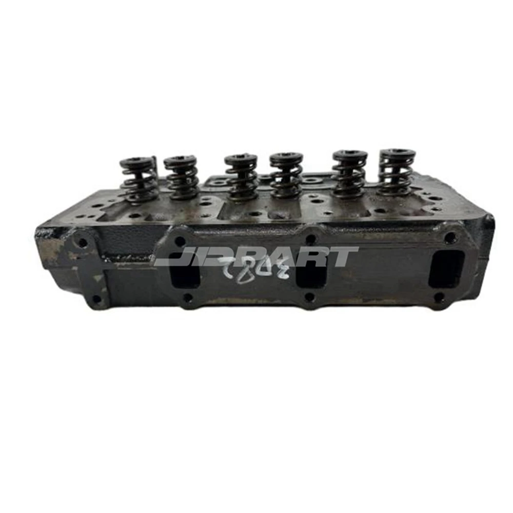 

Подержанная головка цилиндра 3D82 для деталей двигателя Yanmar
