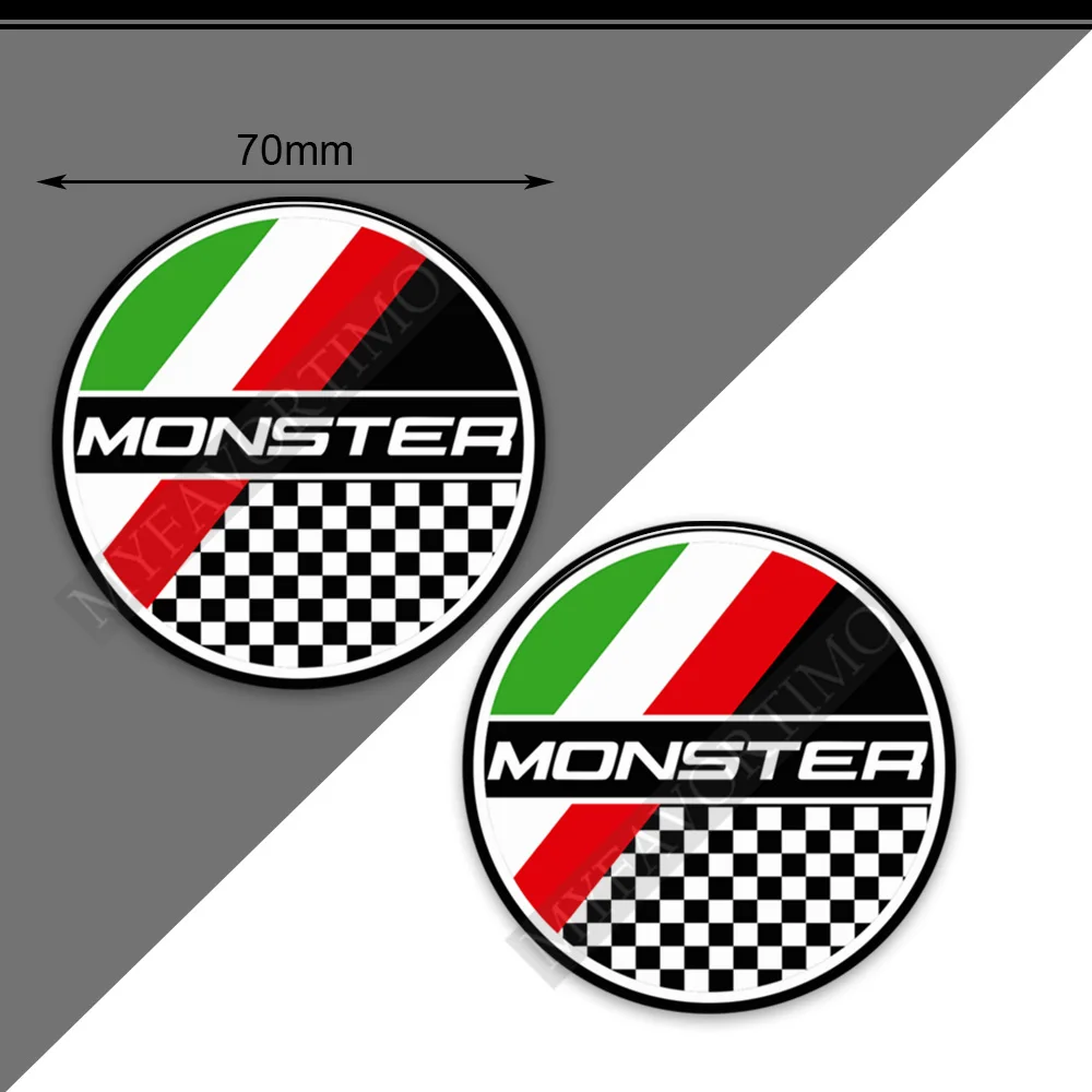 2021 2022 Motorcycle Sticker For Ducati Monster 937 Accessories Decals Gas Fuel Oil Kit Knee Protection Tank Pad Grips