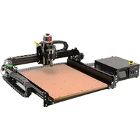 FoxAlien CNC Router Machine 4040-XE,300W Spindle 3-Axis Engraving Milling Machine Wood Metal Acrylic MDF Nylon Carving Cutting 1