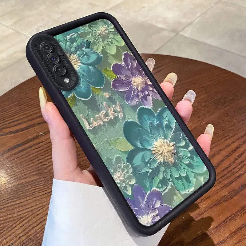 Cute Flower Cartoon Fashion Shockproof Silicone Phone Case Cover