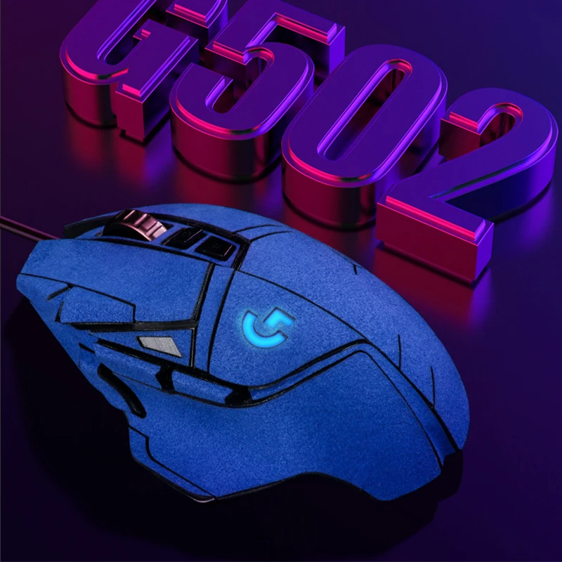 

Оригинальная Нескользящая наклейка для мыши Logitech G502, клейкая лента для мыши, скейтборда, наклейка ручной работы, нескользящая потоотделка, для ПК, геймера, ноутбука