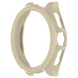 Durable Hard Plastic Protective Cover for Smart Watch - Shell Frame Bumper and Protector Accessory (Ivory)