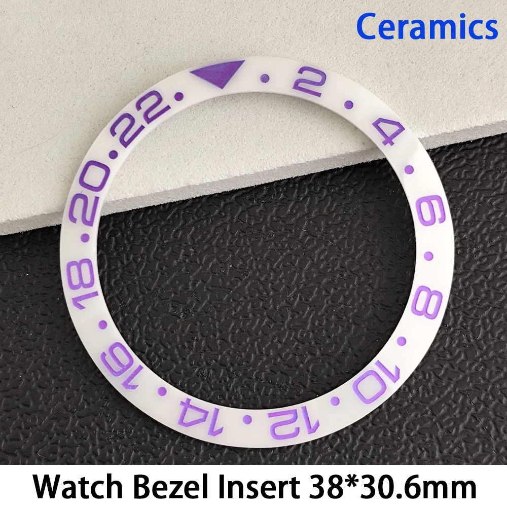 Premium 38mm Sloping Aluminum-Ceramic Bezel Insert