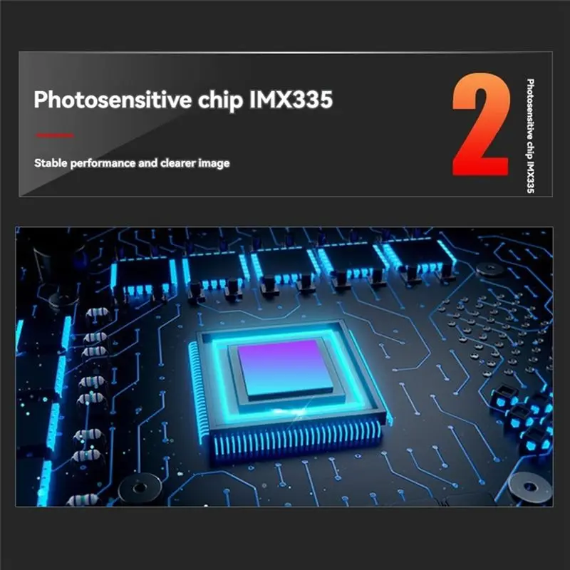 5MP 2K 카메라 모듈 내장 마이크 USB 프리 드라이버 조정 가능한 수동 초점 카메라 렌즈 어셈블리 100 ° PC용