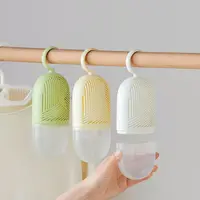 Reusable Clothes Dehumidification Box Anti-Mold Moisture-proof Dehumidifier Packs Hanging with Water Collector&Hook 2