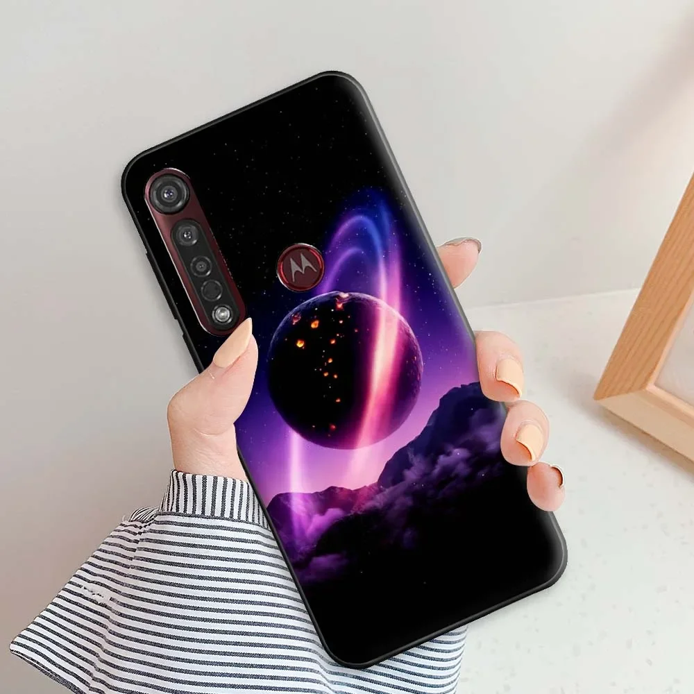 Sleek Matte Silicone Protective Case - Fashion TPU Back Cover for Motorola Moto G8 Plus, G8 Play & G8 Power