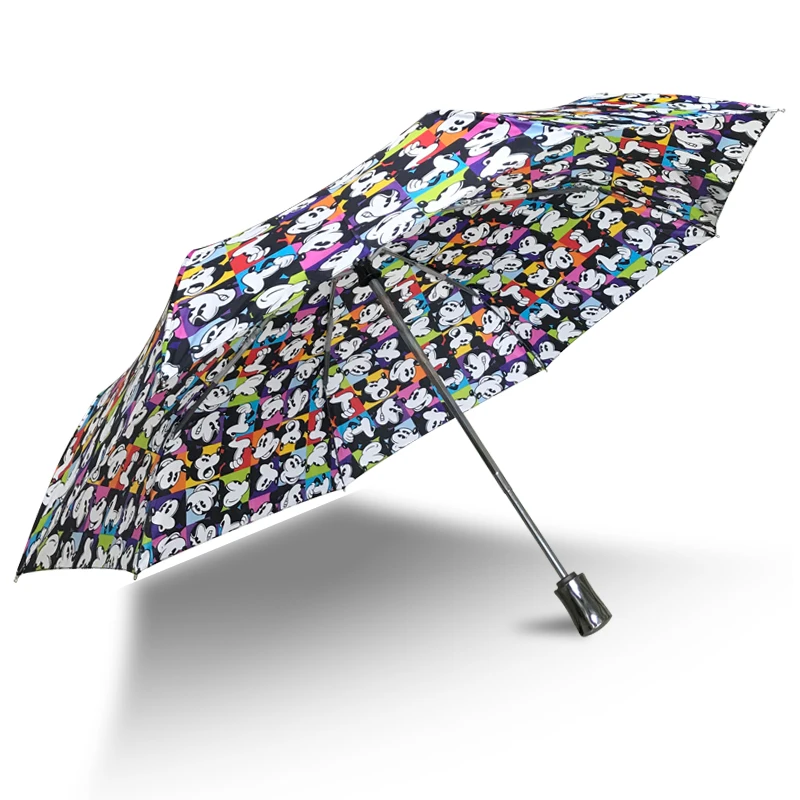 Disney paraguas plegable de tres pliegues para niños, sombrilla transparente con diseño de Mouse, Anti ultravioleta|Paraguas| - AliExpress