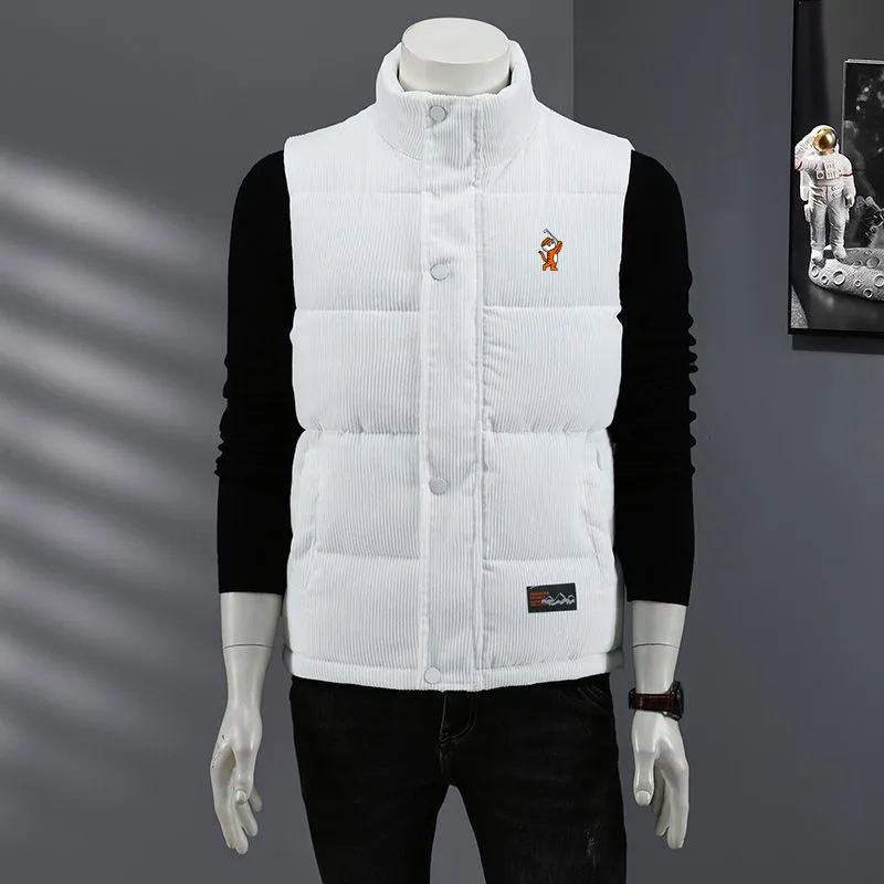 

New vest Men's golf wear 2023 winter new Golf Wear Men's Golf Clothing High Quality Down cotton vest men's golf wear 2023