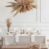 French Cream Style Household Tablecloths, Wedding Parties, Holiday Kitchen Tablecloths, Soft Pleated Texture Beige Tablecloths 2
