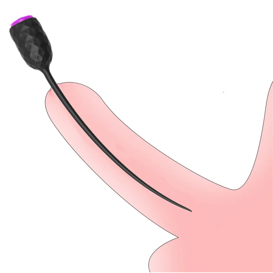 Silicone Erotic Horse Eye Stick Stimulator Urethral Plug Dilator Sounding Vibrators Male Masturbation Sexy Sex Toys For Men 18 penis sex toys
