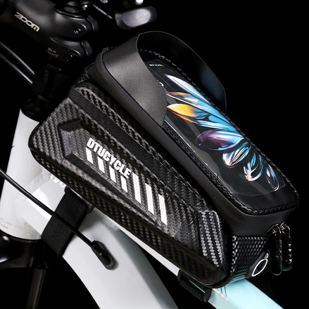 Waterproof Bike Phone Front Frame Bag for Cycling