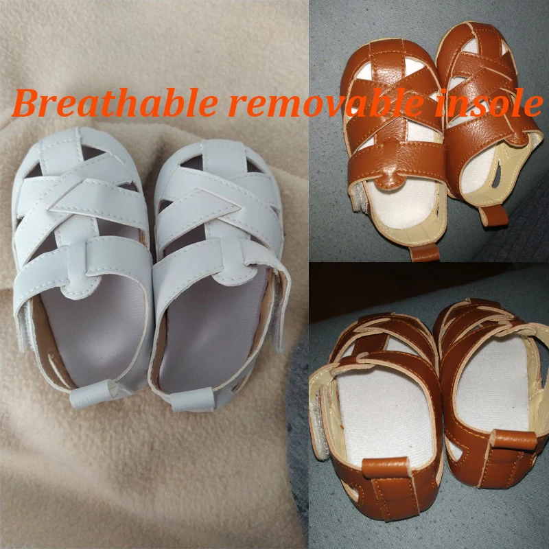 Summer Infant Sandals Children Kids Baby Girls Boys Hollow Out Crossed Strap Leather Beach Roman Shoes Sneaker