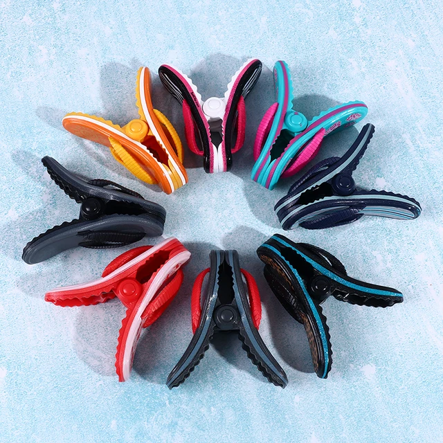 Aranyos, Nagy Szárító Állványok Tartó Klip Műanyag Strand Törülközők Klipek Napágyakhoz Napfényes Állati Dekoratív Ruhák Csapok - Image 2