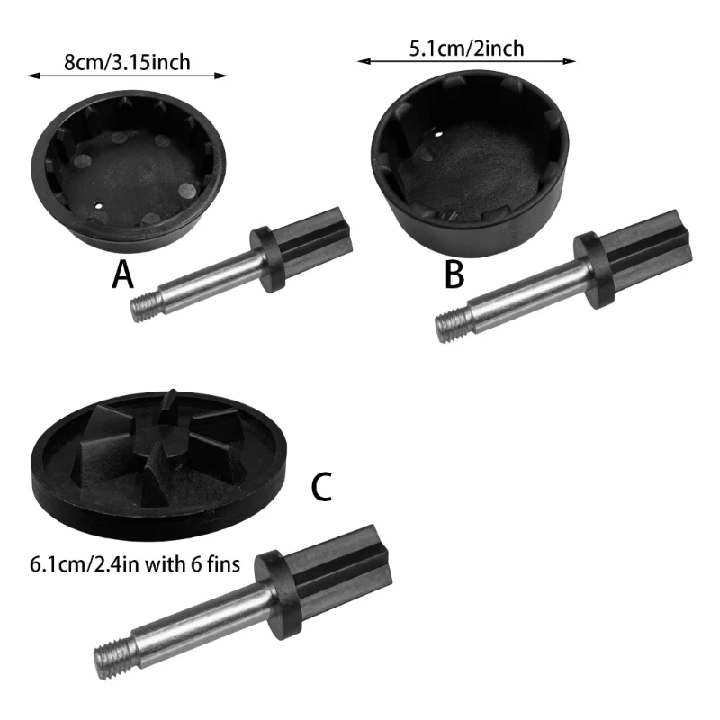 Replacement Parts for BL660/BN750/BL610 72 Oz (9 Cups) Pitcher Driver Clutch Pin Set Accessories 6