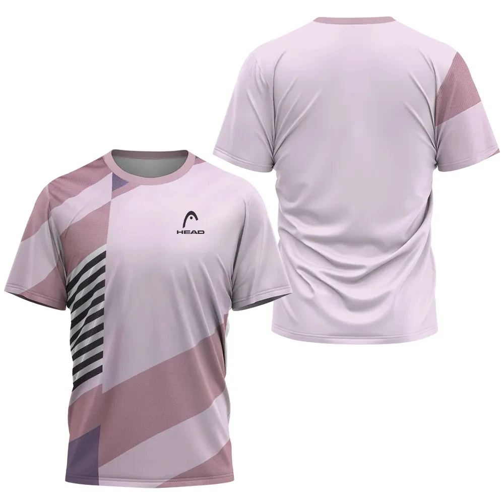 

HEAD Men's Tennis Clothes badminton Tees Bodybuilding T-Shirts Tee Workout & Running Sport Short Sleeve Pullover Sports Shirt