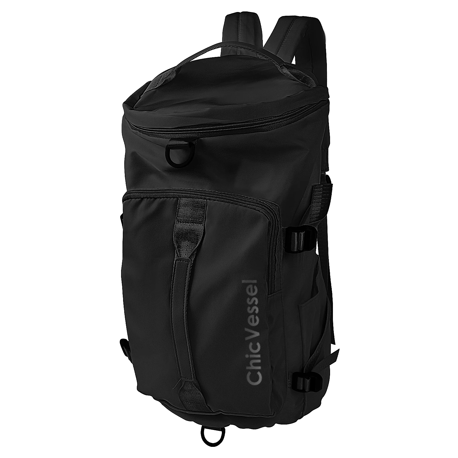

ChicVessel Climbing Runners Daypack Sports Duffel Bag Black