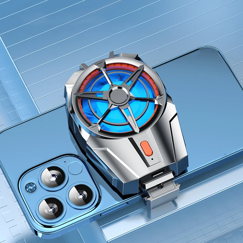 Game Mobile Phone Cooler Battery Powered Radiator Cooling Tool Portable  Cooling Fan Heat Sink For IPhone 13 11 Pro Max Mini Xr - AliExpress