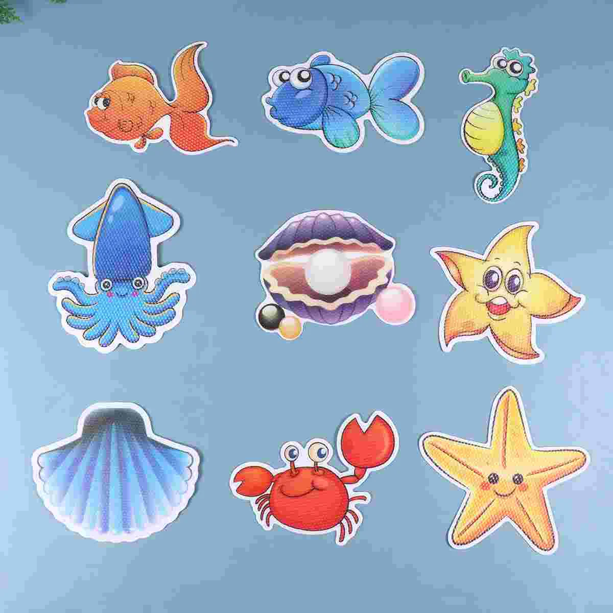 

20pcs Non Stickers Self- adhesive Prevention Marine Tub Pastor Decals Stickers for Home Bathroom for Bathroom Toilet Pool