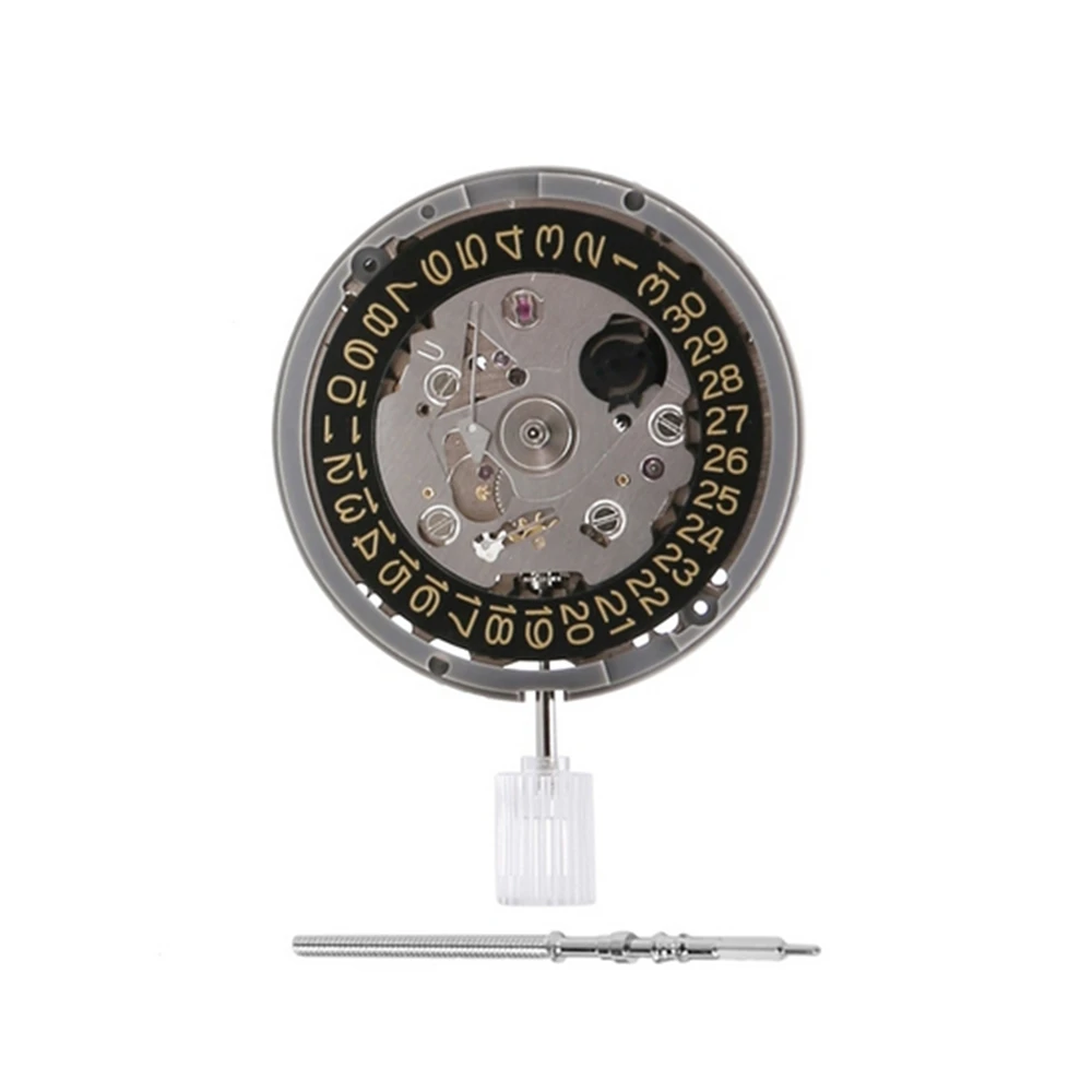 

1pc Japan Original NH35/ NH35A Automatic Mechanical Movement Date At 3/6/9 Position Replacement Movement with Adjust Stem
